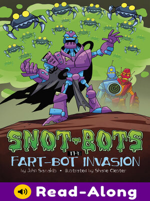 cover image of The Fart-Bot Invasion